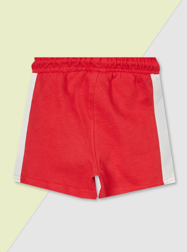 Boys Side Striped Shorts - Pack of 2