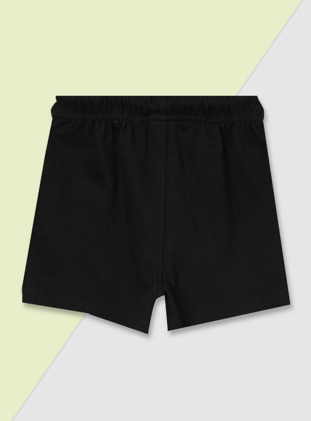Boys Side Striped Shorts - Pack of 2