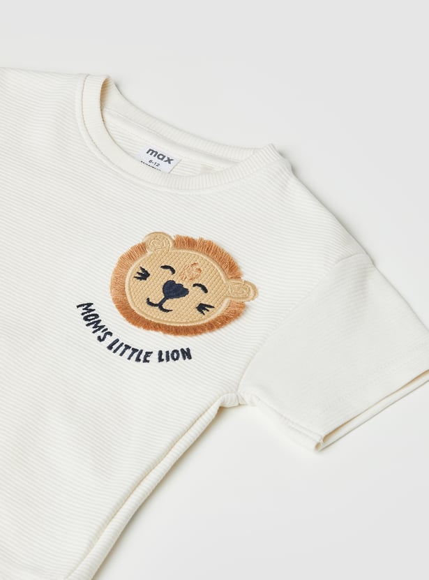 Boys Applique Shorts Set