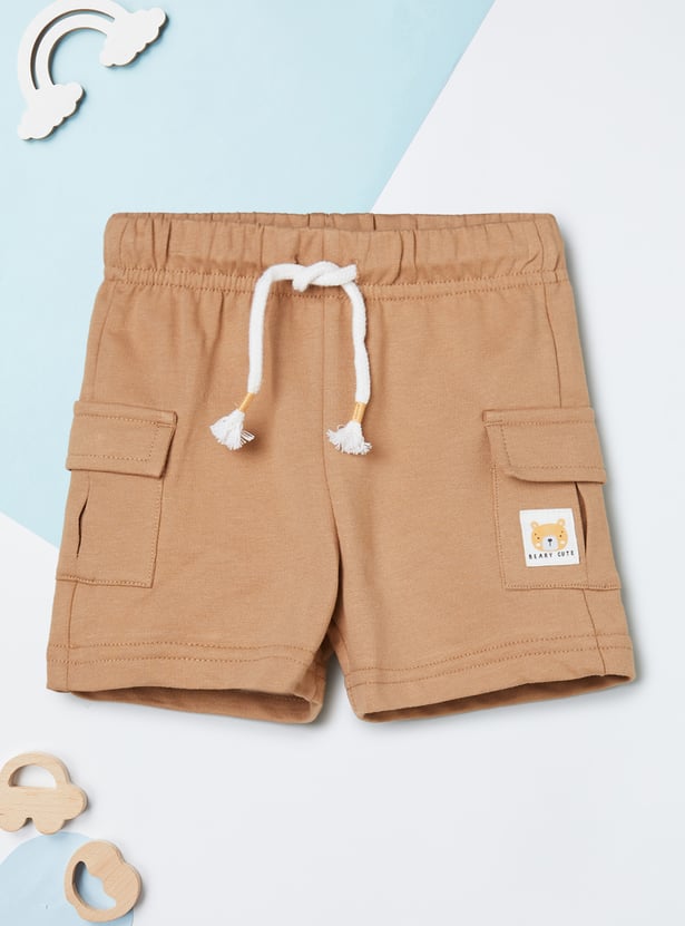 Boys Striped Shorts Set