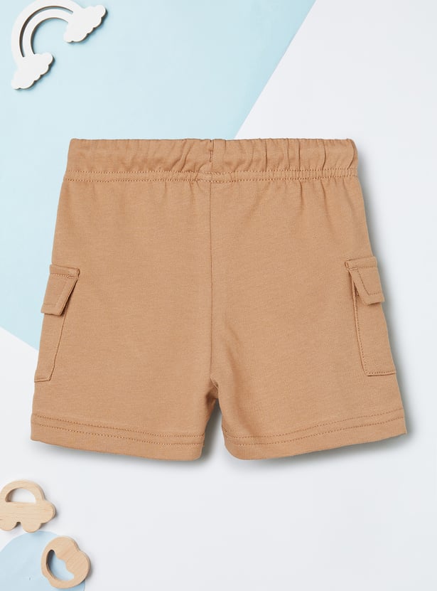 Boys Striped Shorts Set