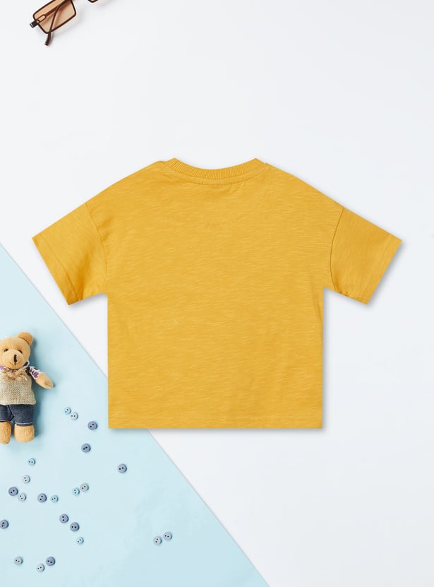 Boys Lion Print Shorts Set