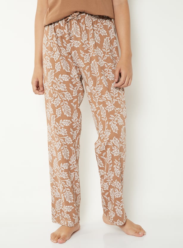 Women Printed Pyjama Set