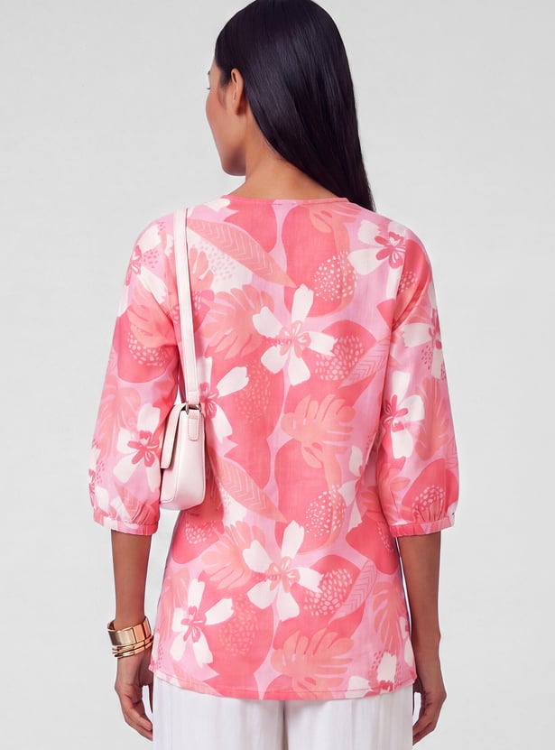 Women Printed Straight Kurti