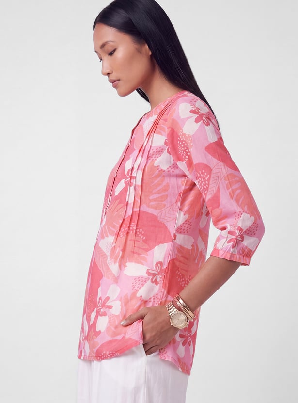 Women Printed Straight Kurti