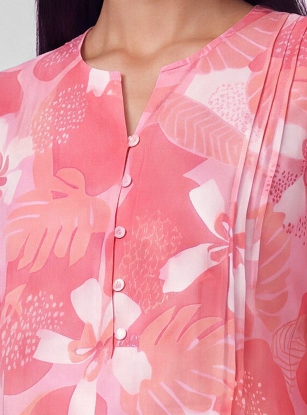 Women Printed Straight Kurti