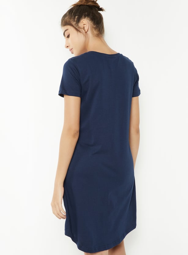 Women Printed Nightdress