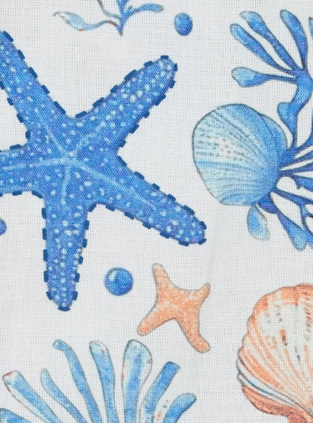 Boys Sea Shell Printed Shirt