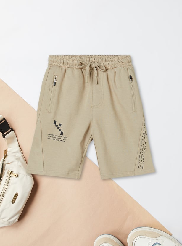 Boys Solid Shorts