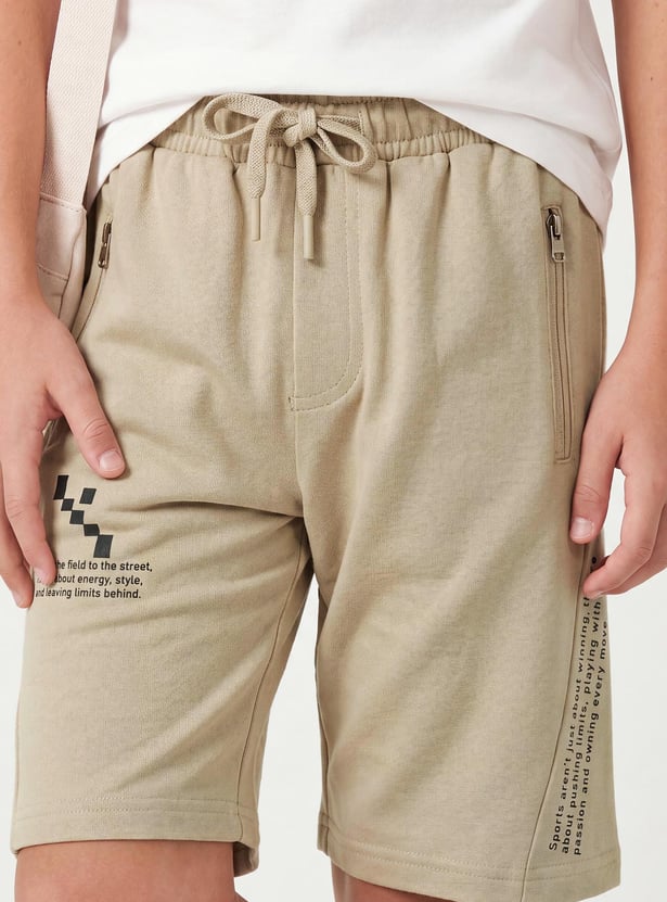Boys Solid Shorts