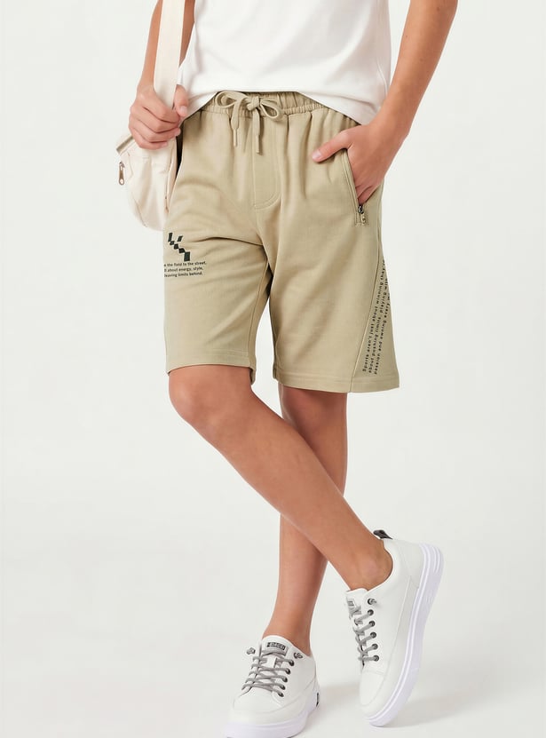 Boys Solid Shorts