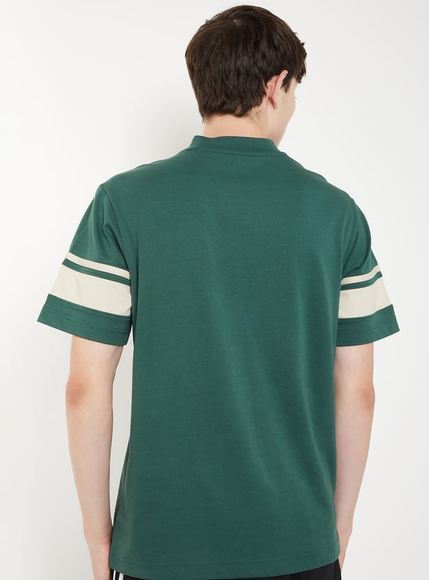 Men Printed Sports T-shirt