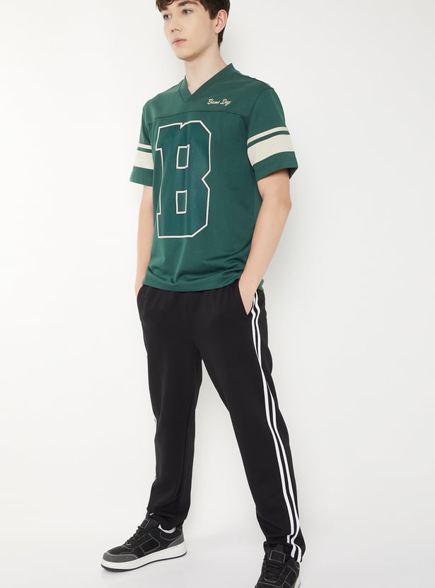 Men Printed Sports T-shirt
