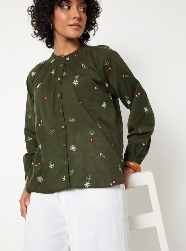 Women Embroidered Tunic