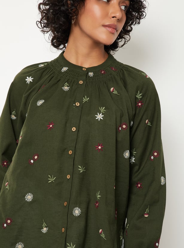 Women Embroidered Tunic