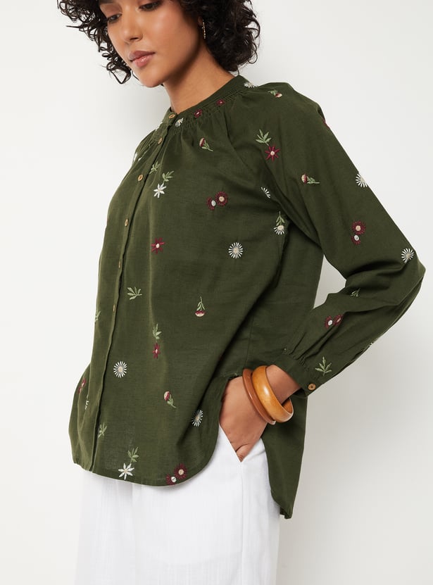 Women Embroidered Tunic