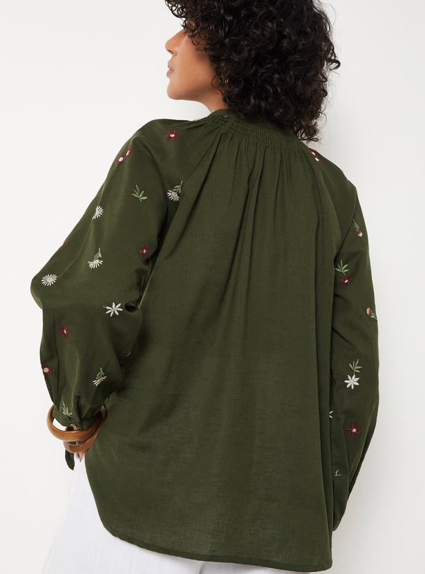 Women Embroidered Tunic