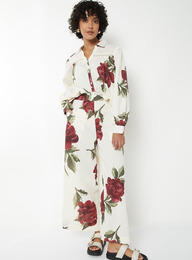Women Floral Print Shirt