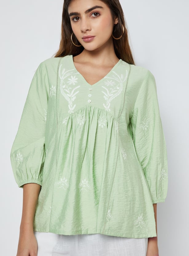 Women Embroidered Tunic