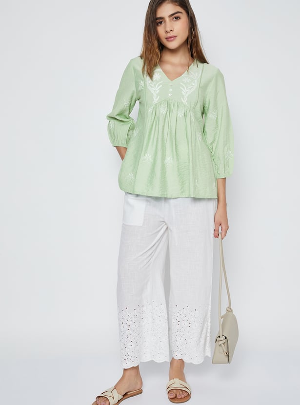 Women Embroidered Tunic