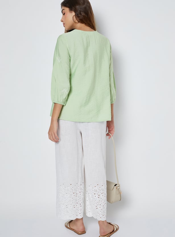 Women Embroidered Tunic