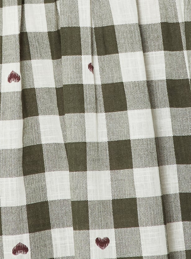 Women Checked A-Line Dress