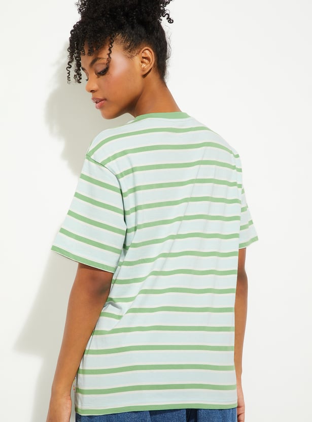 URB_N Women Toy Story Print Oversized T-shirt
