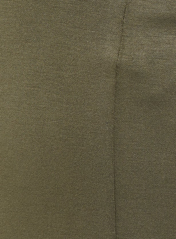 Women Pintuck Straight Leg Cargos
