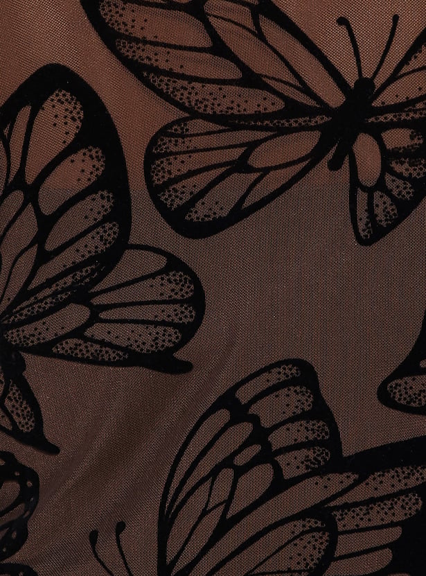 Women Printed Top with Camisole