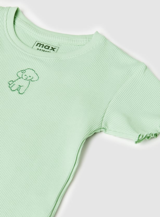 Girls Embroidered Top