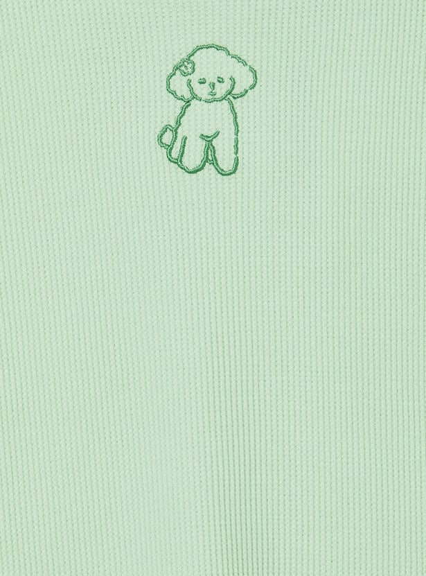 Girls Embroidered Top