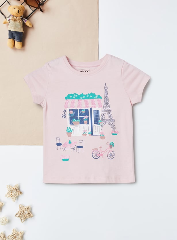 Girls Printed T-shirt