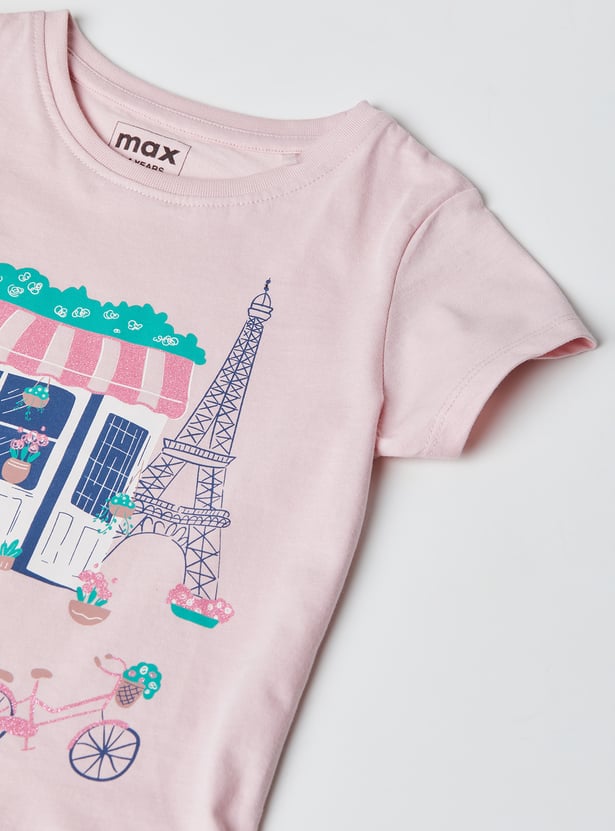 Girls Printed T-shirt