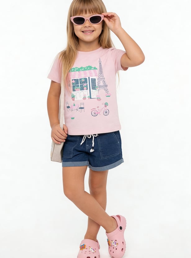 Girls Printed T-shirt