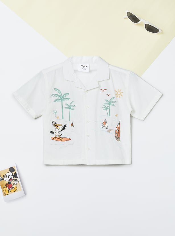 Boys Embroidered Shirt