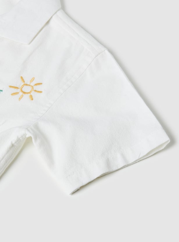 Boys Embroidered Shirt