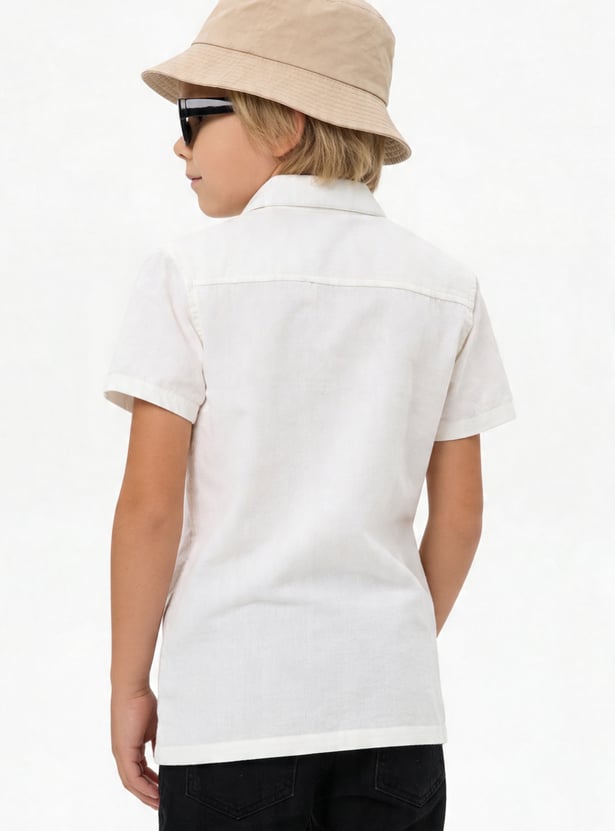 Boys Embroidered Shirt