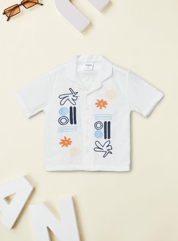 Boys Embroidered Shirt