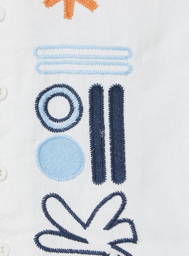 Boys Embroidered Shirt