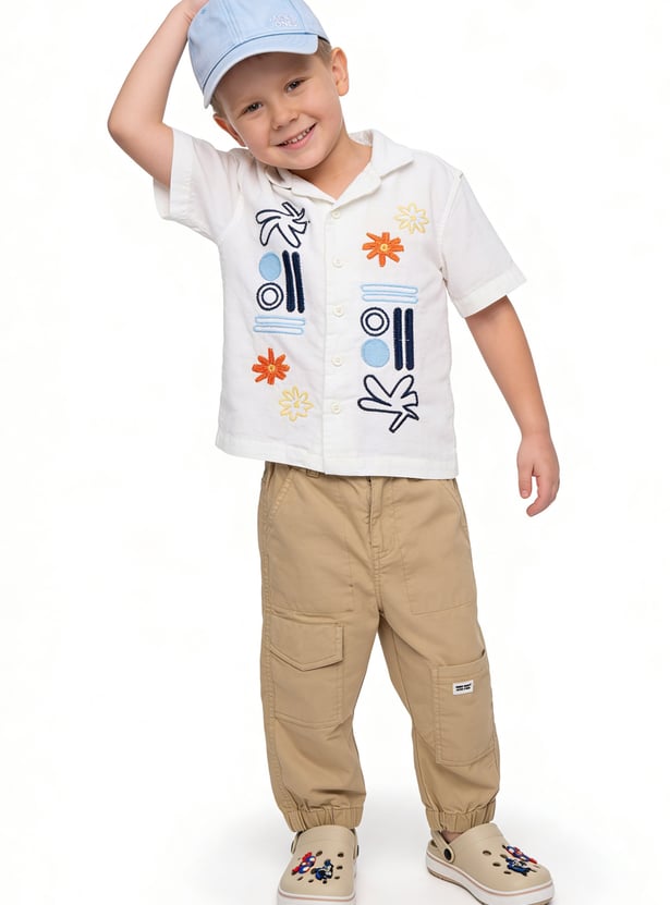 Boys Embroidered Shirt