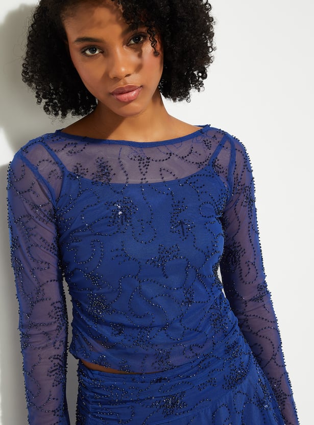 URB_N Women Embellished Top