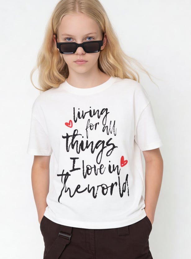 Girls Printed T-shirt
