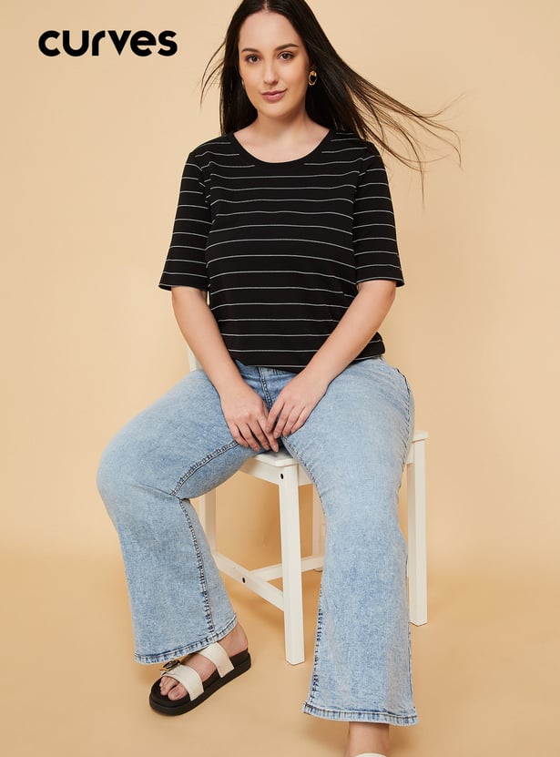 Women Striped T-shirt