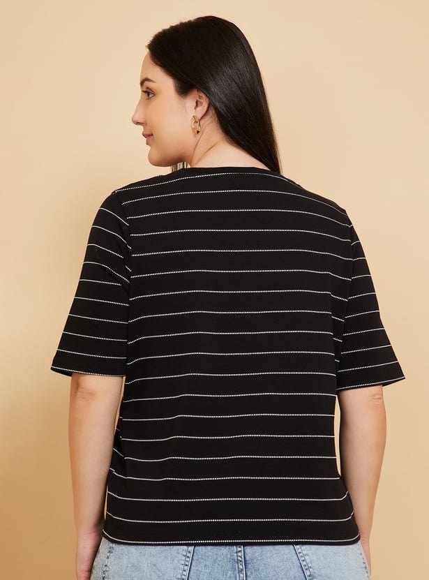 Women Striped T-shirt