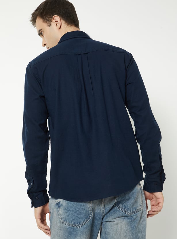 Men Solid Regular Shirt