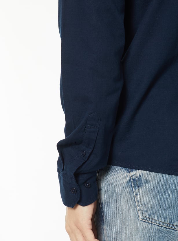 Men Solid Regular Shirt
