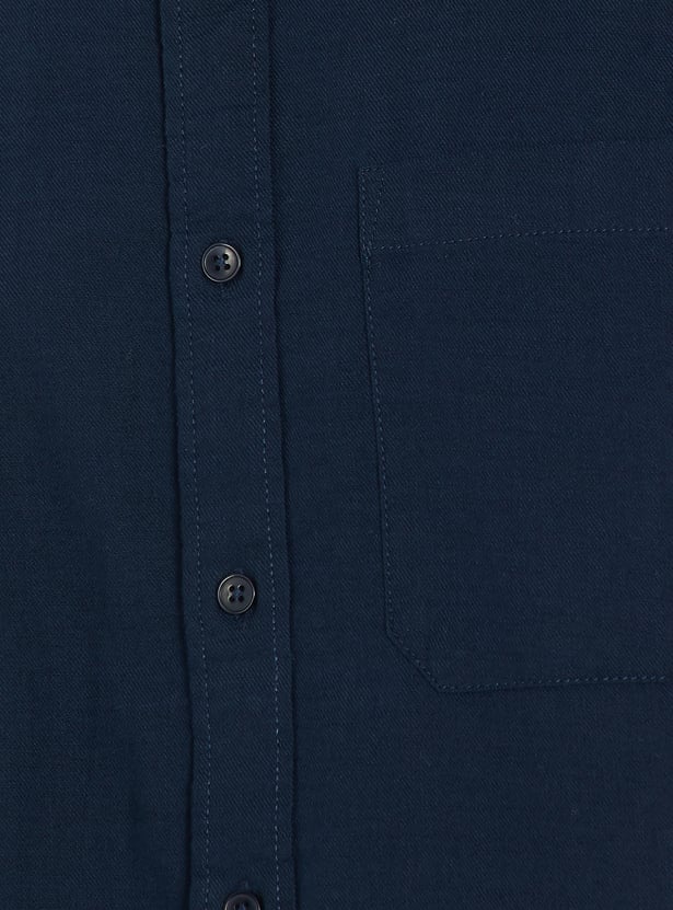 Men Solid Regular Shirt