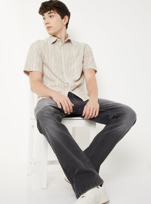 Men Striped Shirt