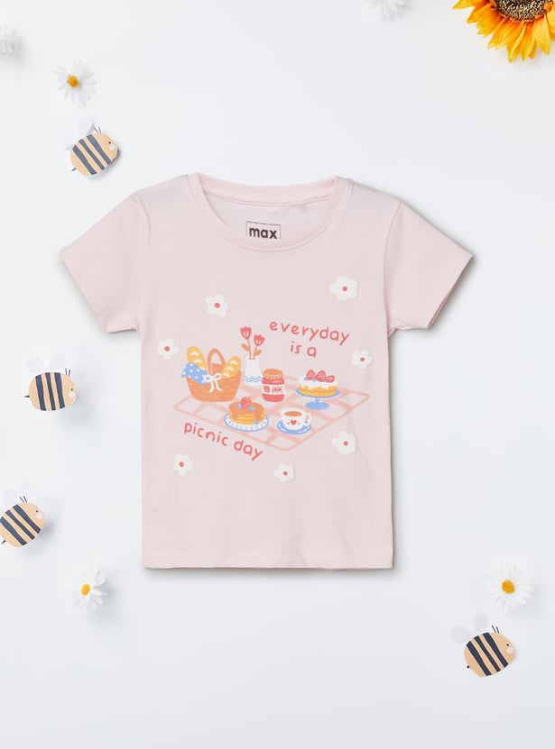 Girls Printed T-shirt
