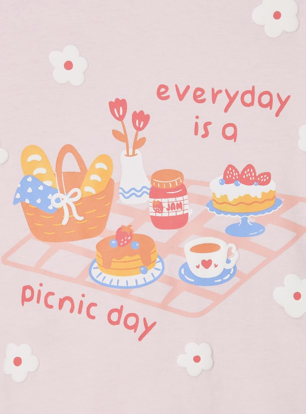 Girls Printed T-shirt